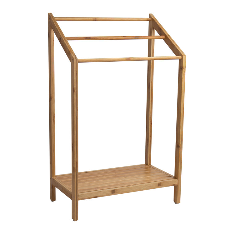 Kmart towel best sale rack bamboo